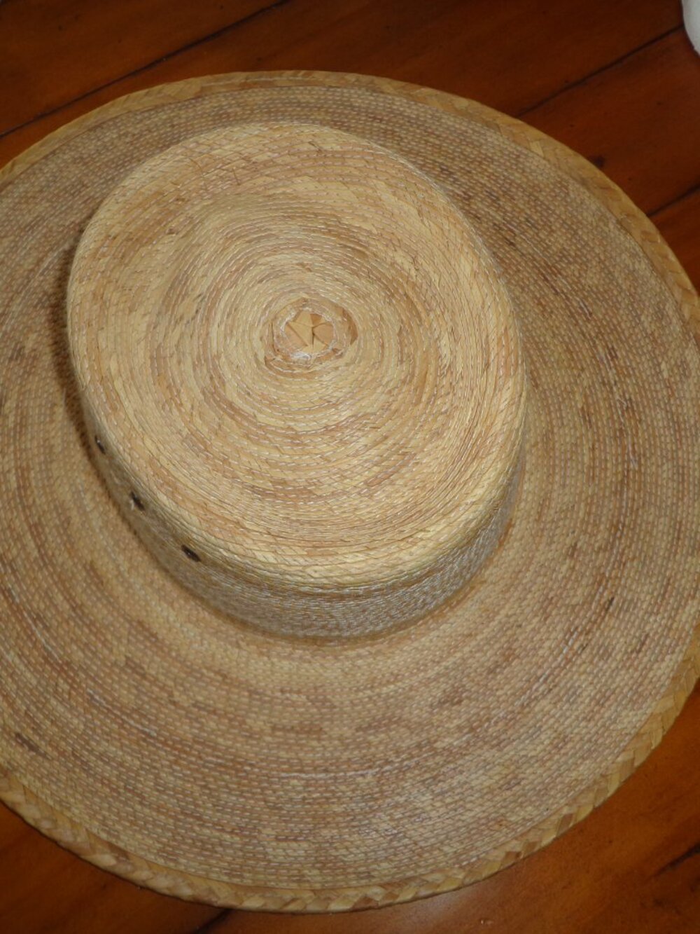 FIRM NEW Terrain Outback Palm Leaf Woven Sun Hat NO OFFERS ACCEPTED!!!! - Picture 7 of 11